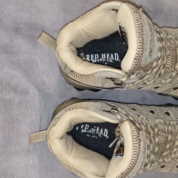 0823 Red Head Leather Waterproof Front Range Shoes - Picture 5 of 8